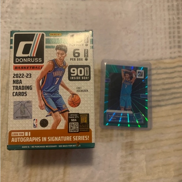 Chet Holmgren Rookie Card - Picture 5 of 5